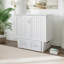 Lit escamotable en bois massif avec station de charge et matelas Kindig-23569781-71855951