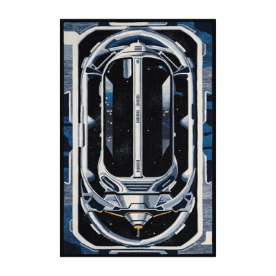 Tapis gris lavable à la machine