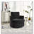 Chenille Upholstered Swivel Chair-1775418726