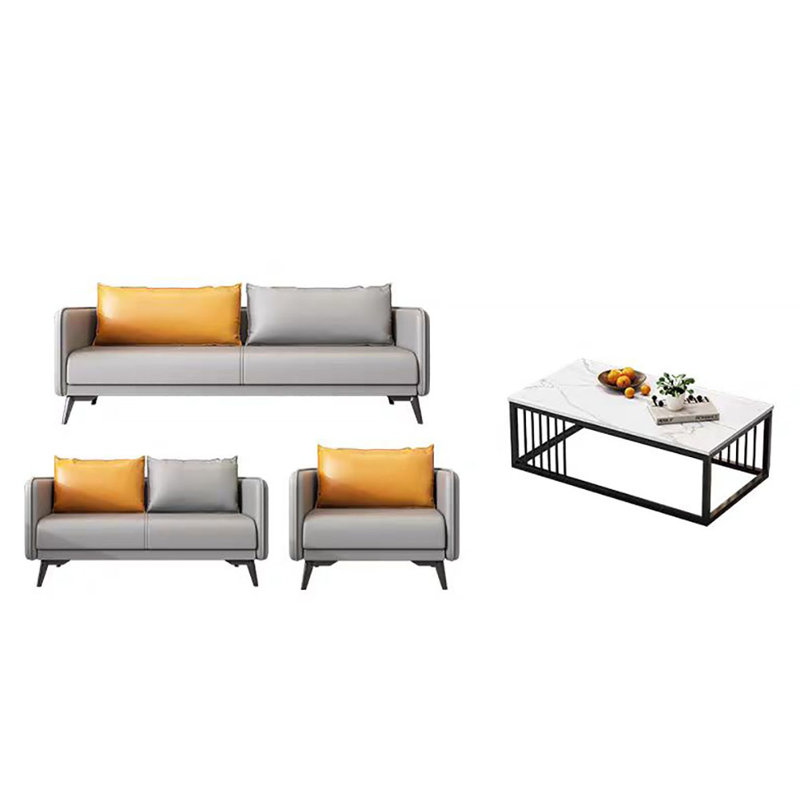Simple business modern office sofa set