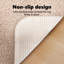 Square Solid Colour Machine Braided Area Rug-1268044523
