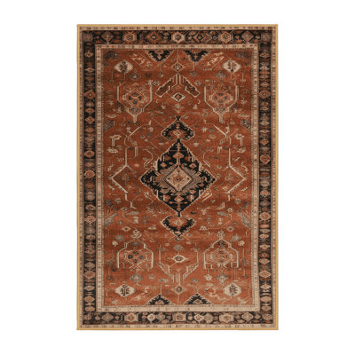 Tapis brun lavable à la machine