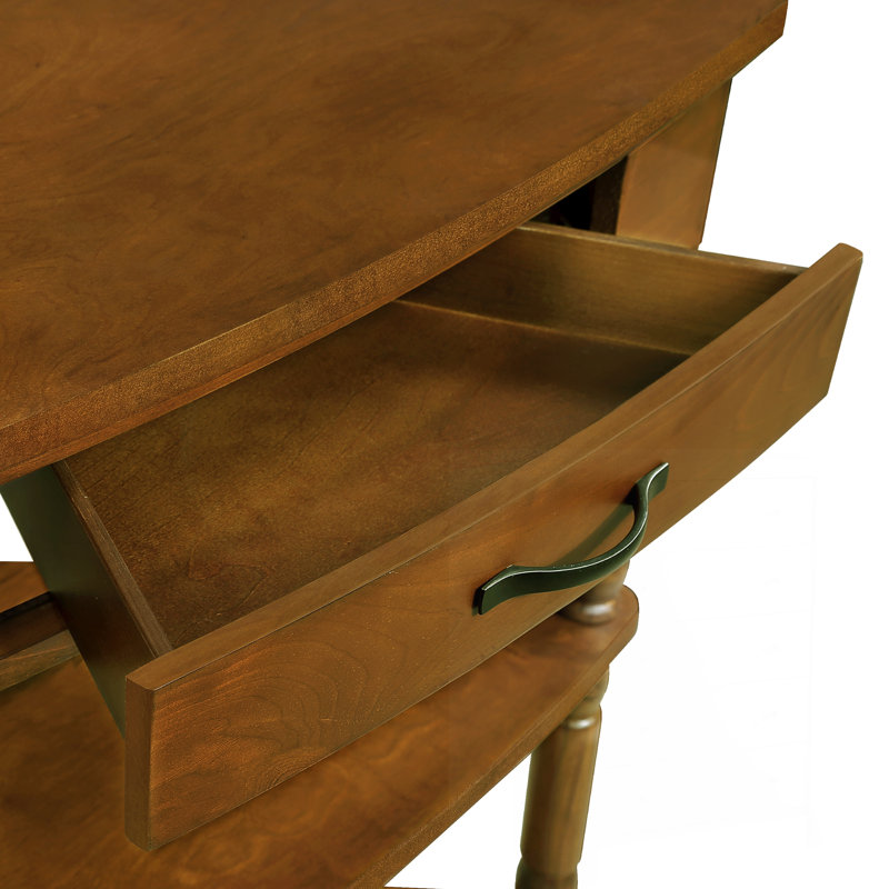 Versatile Small Triangle Corner Table with Premium Features for Various Rooms, Brown