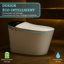 Toilette allongée intelligente à chasse automatique 1,28 / 1,6 GPF Wynn avec bidet intégré