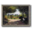 Adolphe Monet, lecture dans le jardin, 1866, reproduction d'art sur toile-96288098-96288101