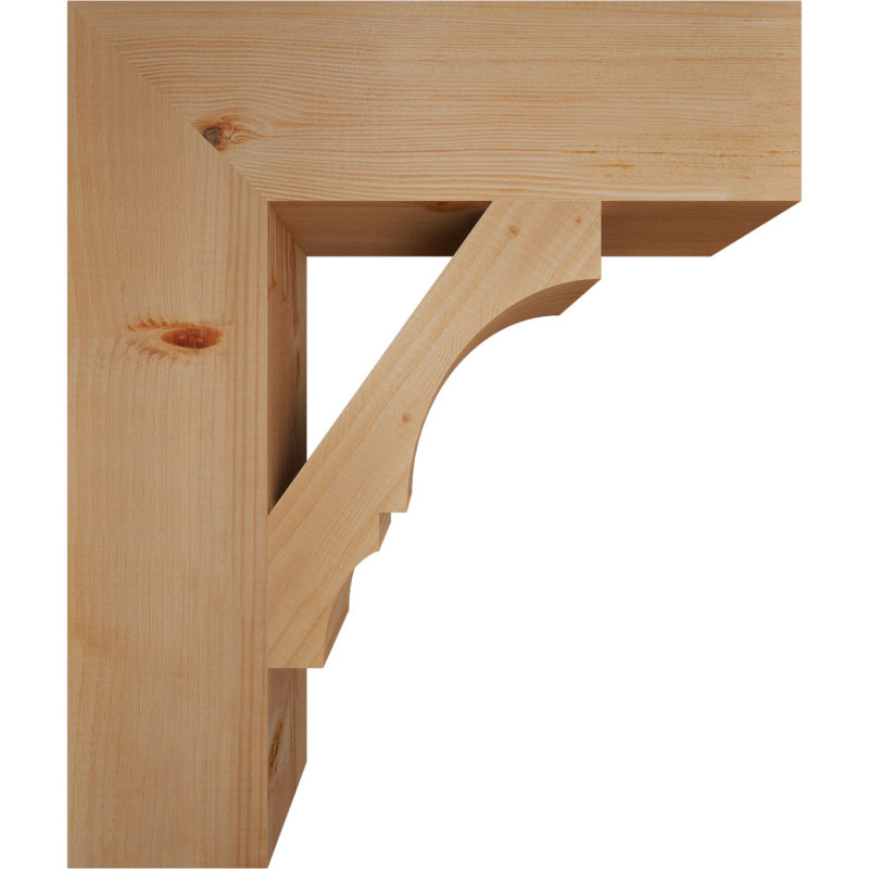 Support de bloc Balboa, Sapin de Douglas lisse, L 5 1/2 po x P 22 po x H 26 po