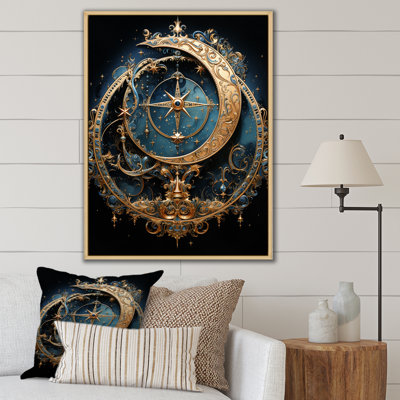 Islam Art Crescent Moon I - Islam Wall Decor