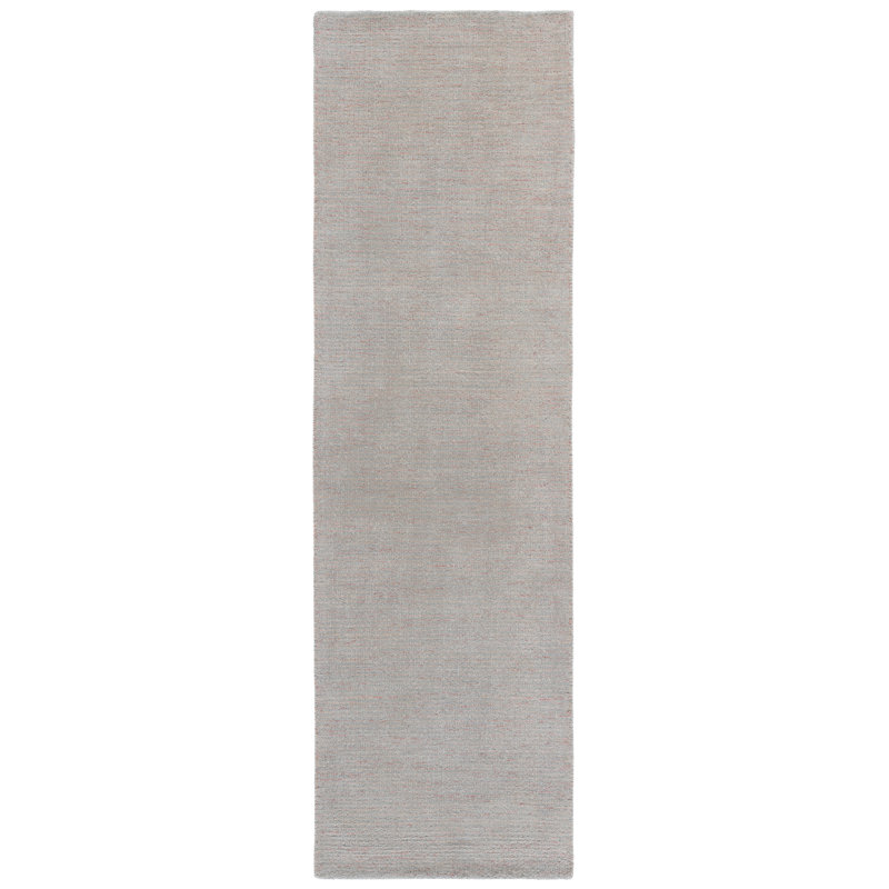 Abstract Hand Tufted Wool; Cotton Abstract Indoor Rug, Runner 2'3" x 8'