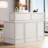 Crystle Rectangle Manufactured Wood Reception Desk-2076066366