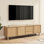 Meuble télé 70 po avec rangement pour téléviseurs de 75 po ou moins