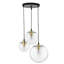 3 - Light Black Cluster Pendant