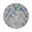 Sous-verres ronds en cuir à chevrons Opulence-119015023