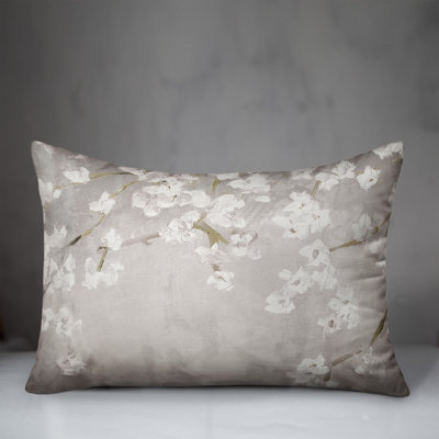 Transitional Floral Branches Indoor / Outdoor Pillow