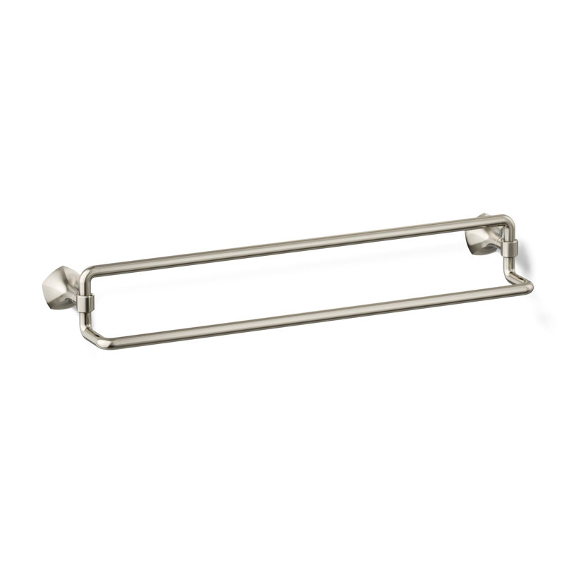Occasion 24 In. Double Towel Bar, Polished Nickel