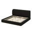 Lit plateforme tapissier élégant, conception compacte à profil bas-129598493-129598490
