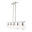 Bargas 5-Light Dimmable Linear Pendant-649437495