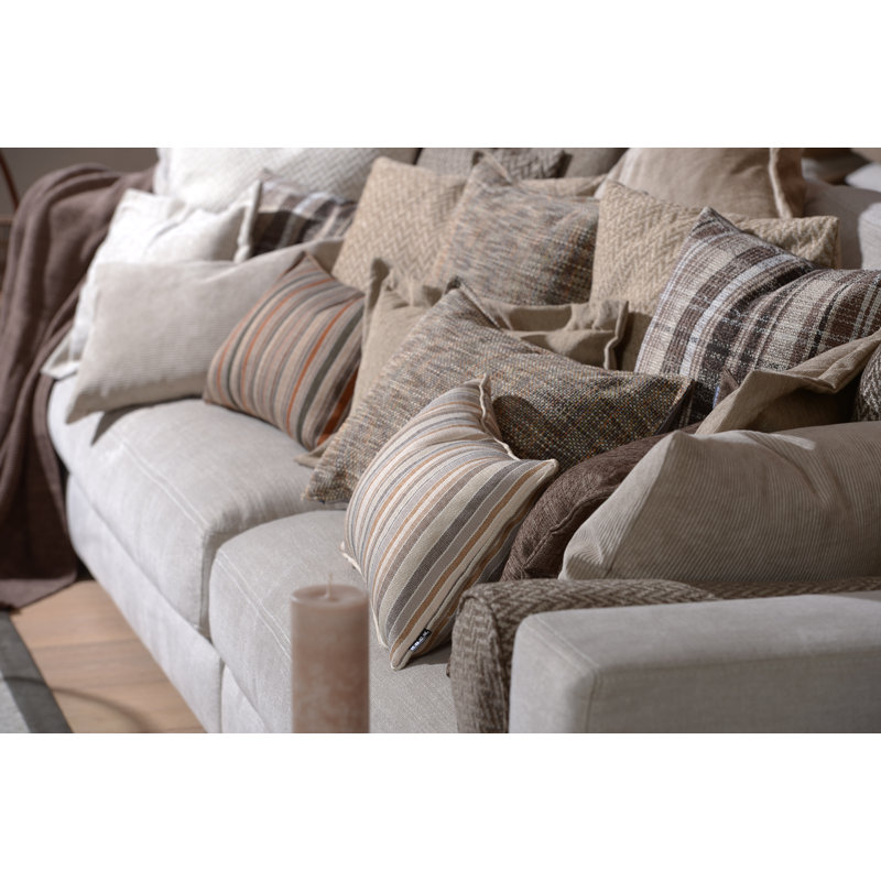 Ardesia Plaid Square Cushion