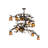Adaline 12 - Light Dimmable Tiered Chandelier