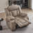 Kokal 37" Wide Manual Soft Reclining Chair with Heated and Massage Functions-961561575