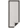 Panama Machine Woven Black/Cream Indoor / Outdoor Rug