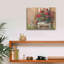 «Aanyla Geraniums On Chair on Canvas» par Carol Rowan, reproduction-113134398