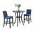 Carliana 2 - Person Solid Wood Top Four Leg Dining Set-33396321