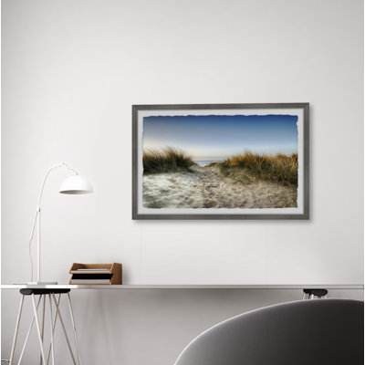 Sand and Sky - Photographie avec cadre photo