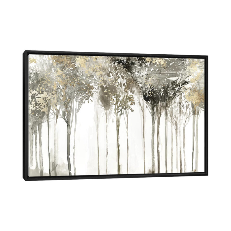 «Golden Forest Lookout» par Allison Pearce - reproduction d'art, Pas de tapis, H 32 po x l 48 po x 1,5 po