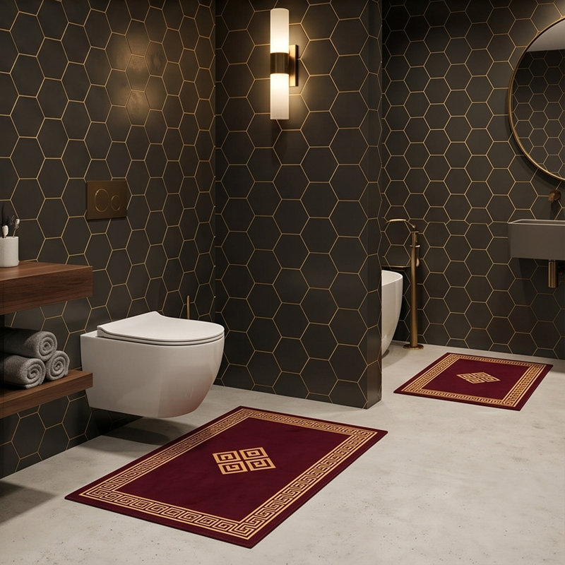 Ensemble de tapis de bain 2 pièces Aurelia