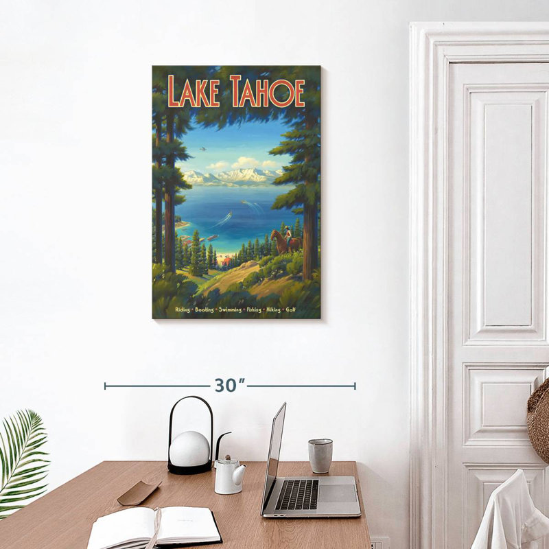 Alvord Lake Tahoe Adventure, 30" H x 20" W