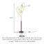 Lampe sur pied American Iron
