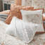 Courtepointe Dawn Coral - très grand / très grand 6 pièces en coton réversible avec 3 oreillers décoratifs-124308715-124308711