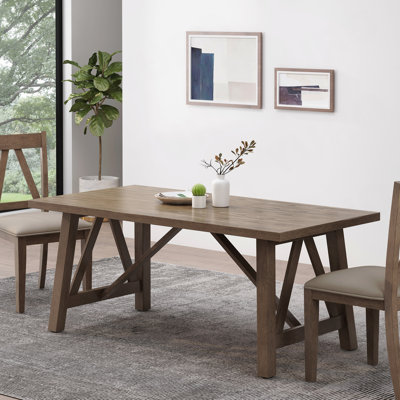 Basic Wood Dining Table
