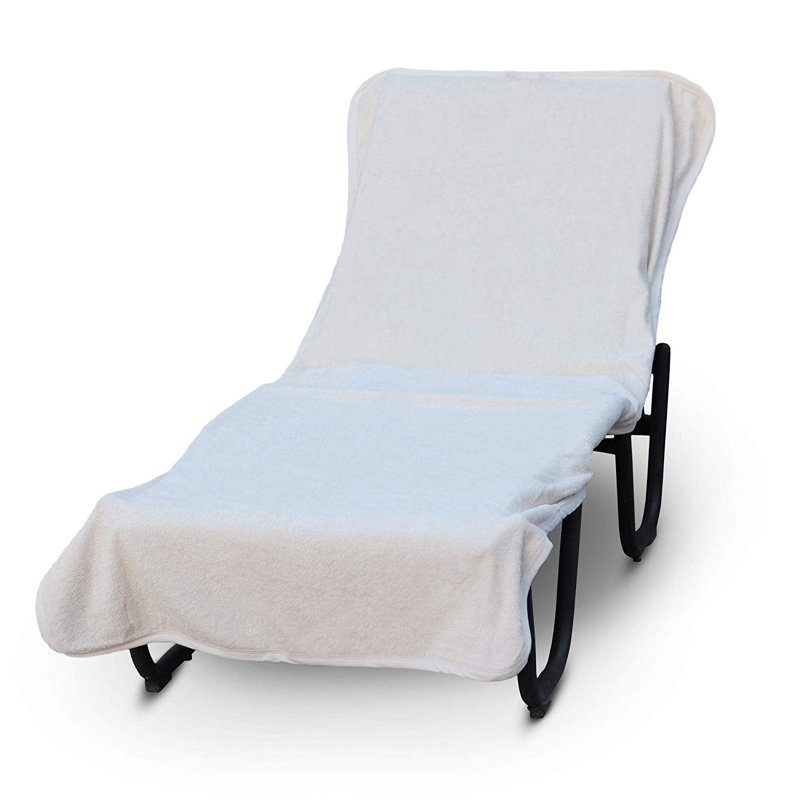 Serviette de plage, Blanc