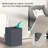Double Tilt-Out Laundry Hamper Cabinet Hidden Laundry Cabinet With 2 Drawers & 2 Baskets For Bathroom, Kitchen-2146525820