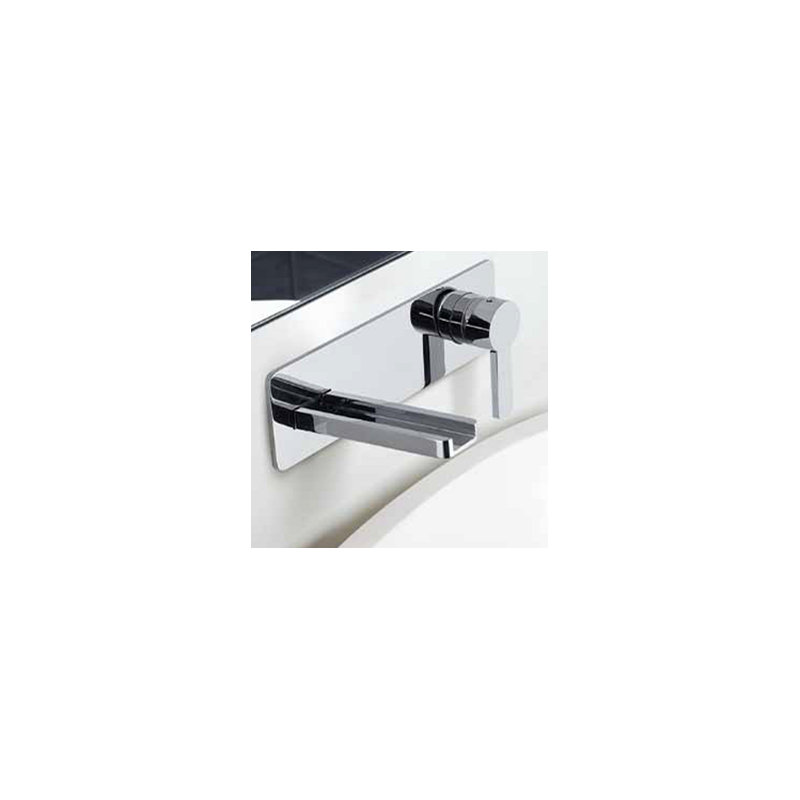 Capri Wall Mounted Bathroom Faucet, Chrome