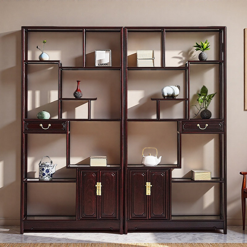 Nouvelle bibliothèque de style minimaliste classique chinois