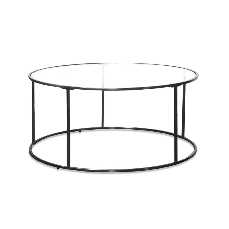 Table basse ronde 4DC3C13EFBF847CF8727F7458FA7B631, Noir