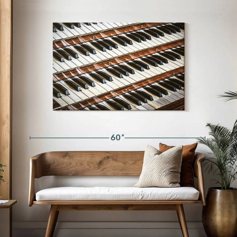 Pipe Organ, 30" H x 45" W