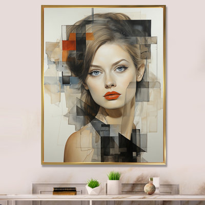 «Cleisthenes Fashion Lovely Cubic Portrait II», reproduction sur toile