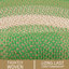 Tapis vert tressé à la main Enika-1750283729