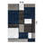 Mehul Woven Geometric Navy/Gray/White Area Rug – Modern, Durable Polypropylene, Medium Pile for Living Room, Bedroom, and Office-212605038-158672751