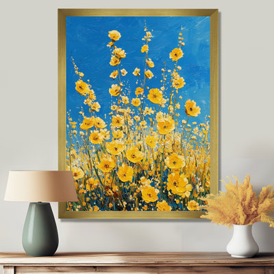 Baraga - Floral Canvas Wall Art