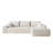 Modern L-SLEEPER-WHITE