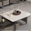 Table basse rotative télescopique moderne et luxueuse