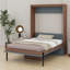 Lit escamotable avec bureau escamotable Murphy-1117305140