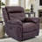 40" Leather Manual Recliner Chair