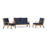 Hadley Outdoor 3 - Piece Conversation Set