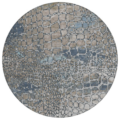 Tapis rond 8 po