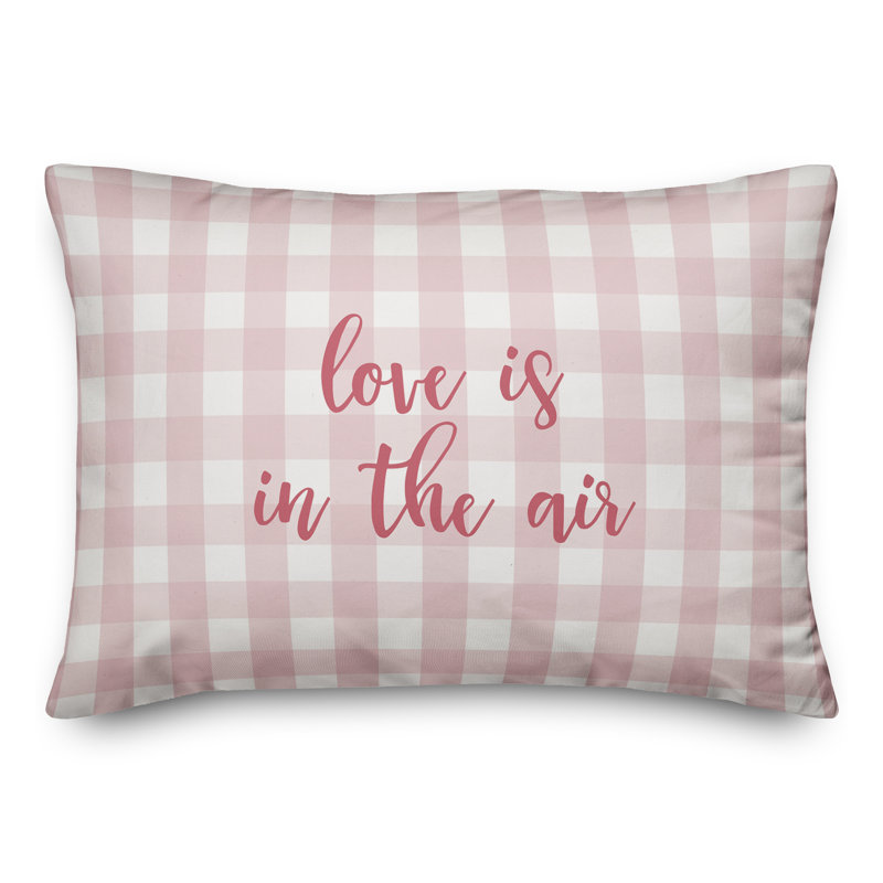  Coussin "Love is in the air", Rose
